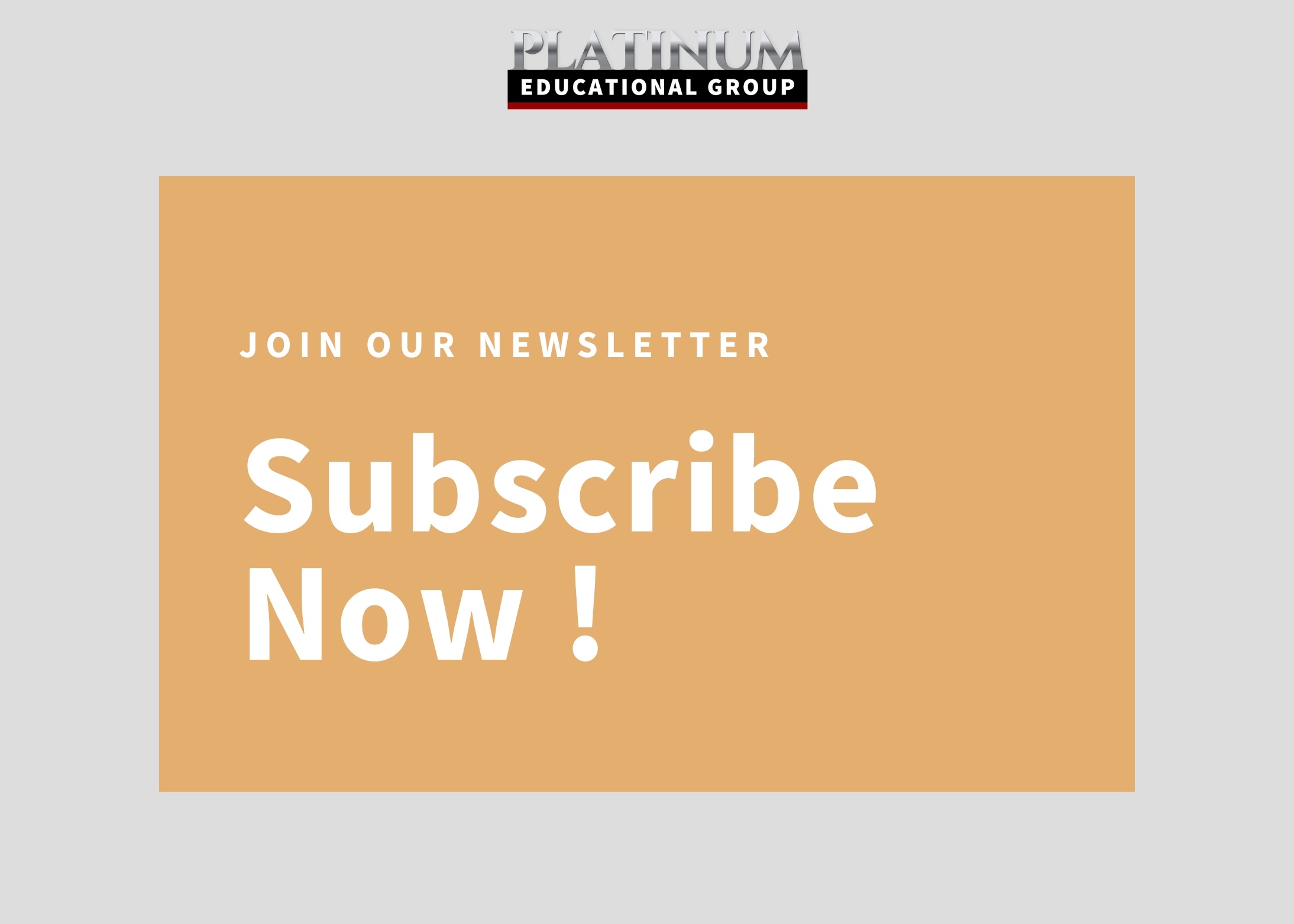 Join our Newsletter Instagram Post